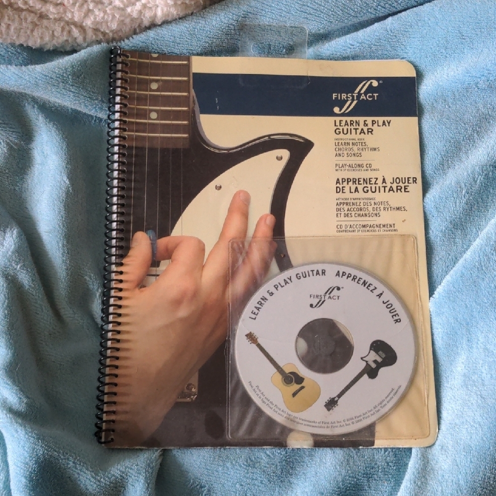 First Act Learn & Play Guitar Book and CD
